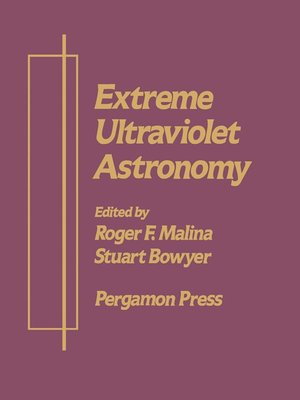 cover image of Extreme Ultraviolet Astronomy